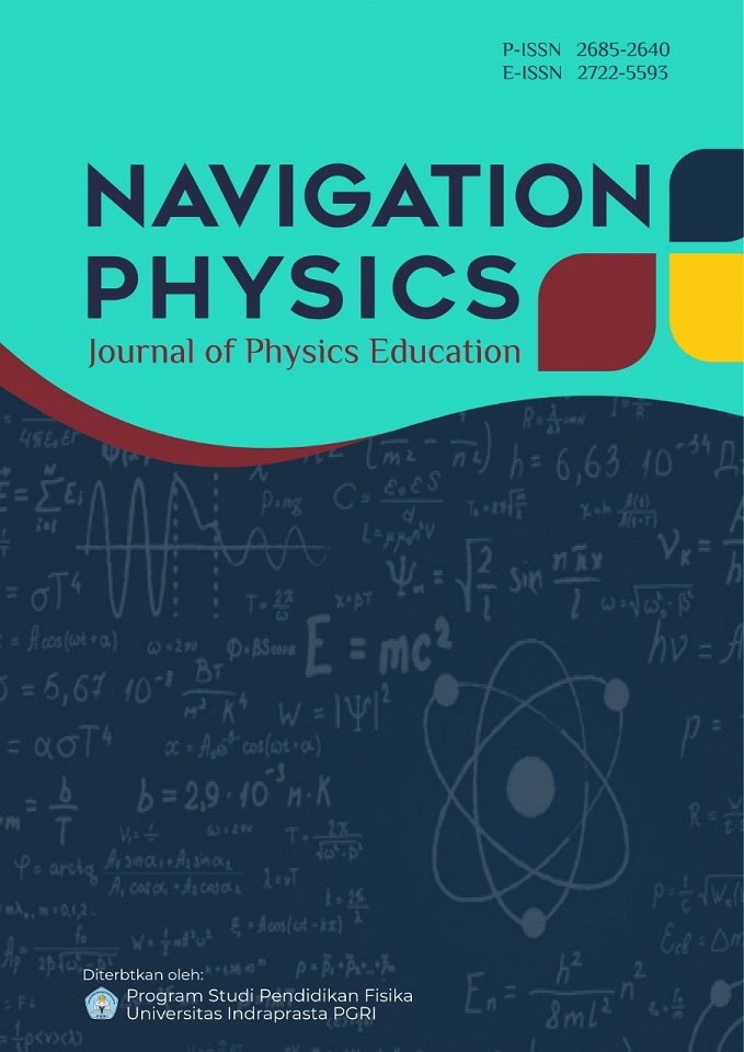 					View Vol. 8 No. 1 (2026): Navigation Physics : Journal of Physics Education (In Press)
				